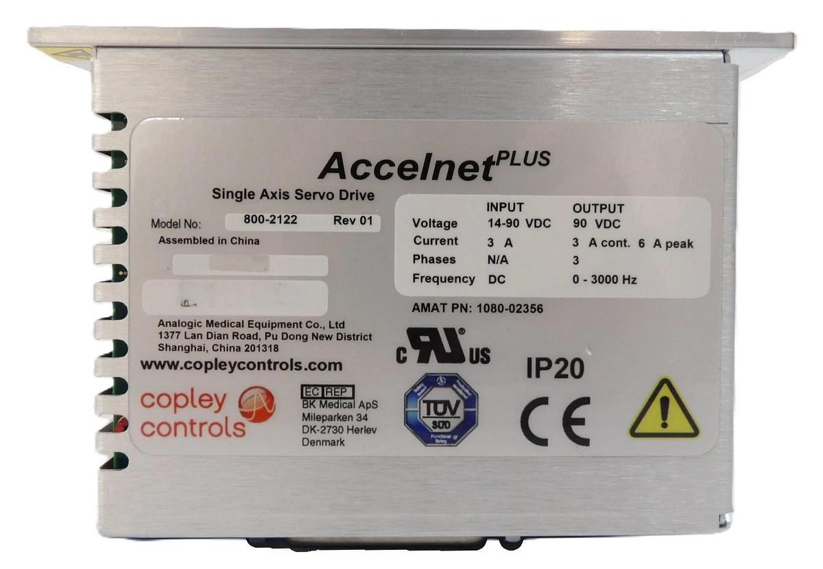 Copley Controls 800-2122 Servo Drive AMAT Lot of 2 New