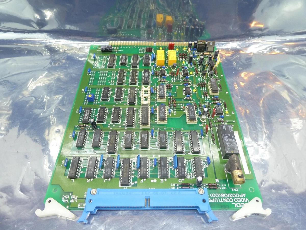 Used JEOL AP002108(00) Video Control PCB Card VIDEO CONT(1)PB JSM-6300F Working Spare