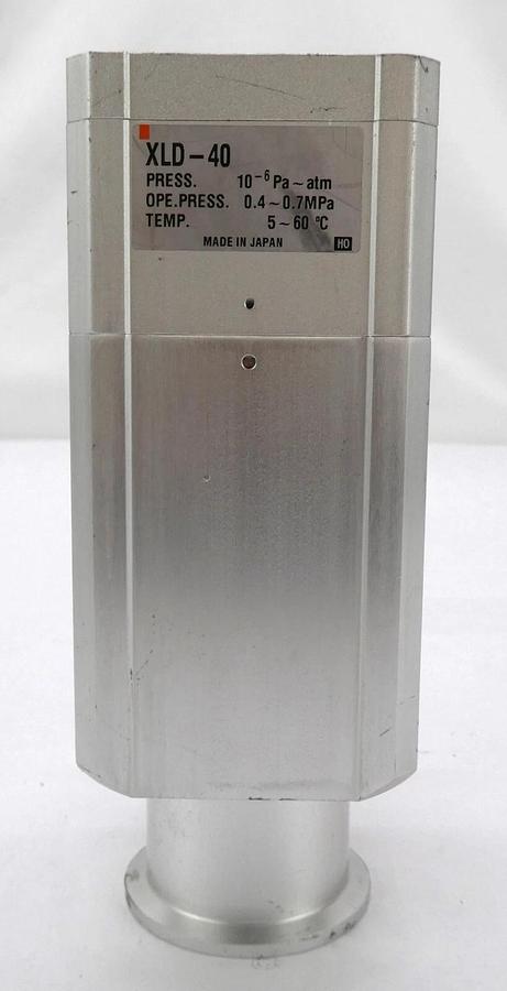 Used SMC XLD-40 Vacuum Angle Isolation Valve Reseller Lot of 2 Working Surplus
