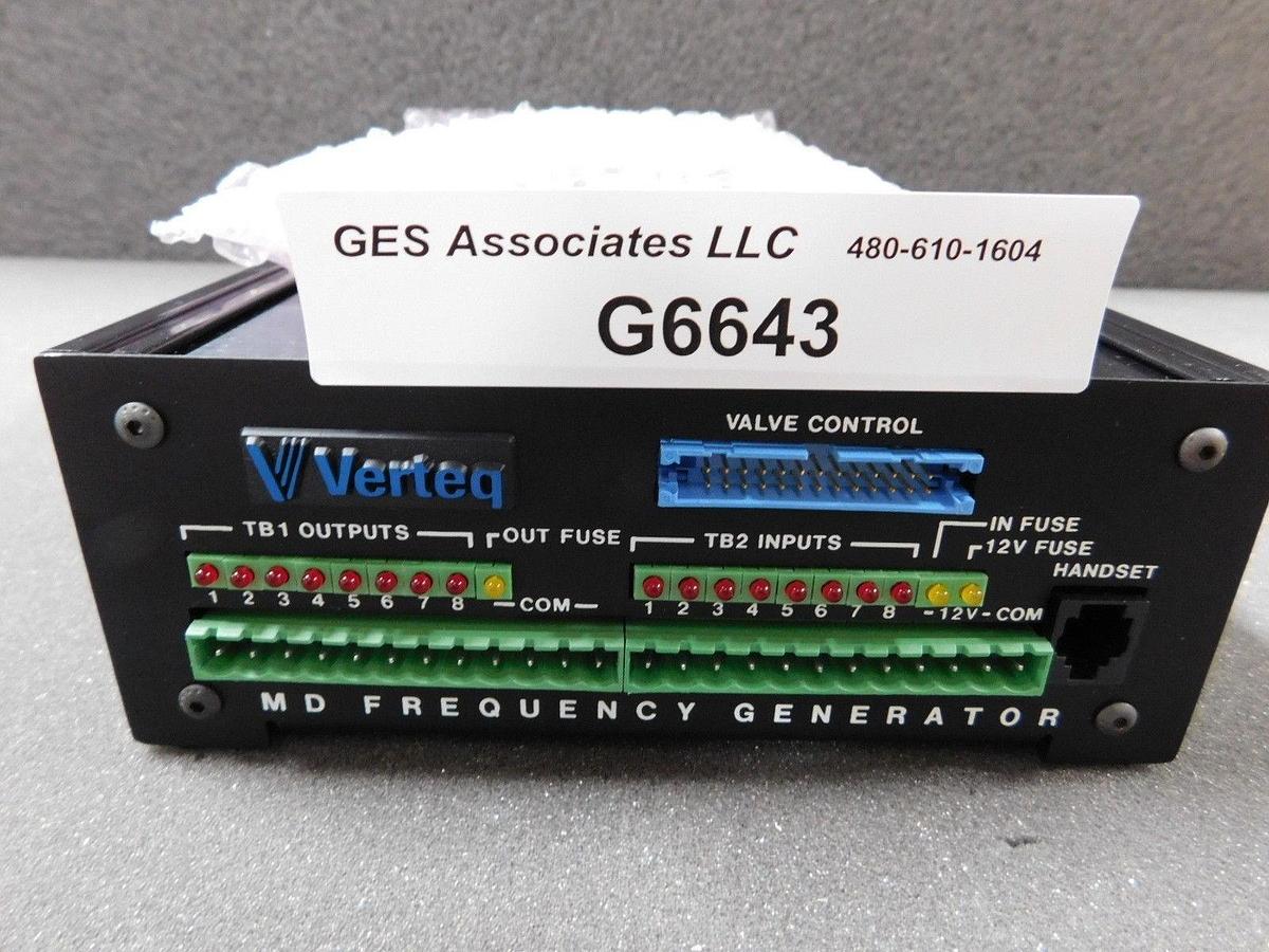 Verteq MD-ZA-03 MD Frequency Generator Model 1096736.1