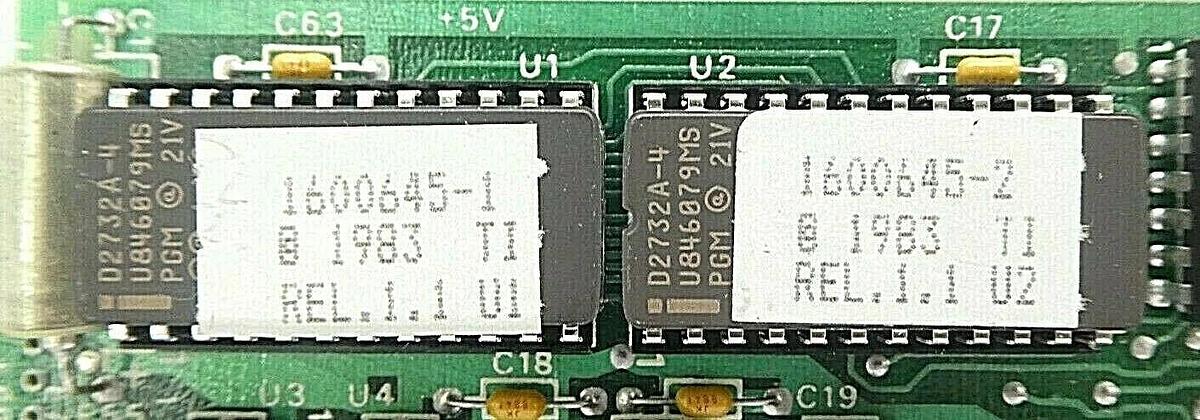 Used Texas Instruments 1600642-0001 1 Disc Control PCB Card TM990/303B Varian 2204049