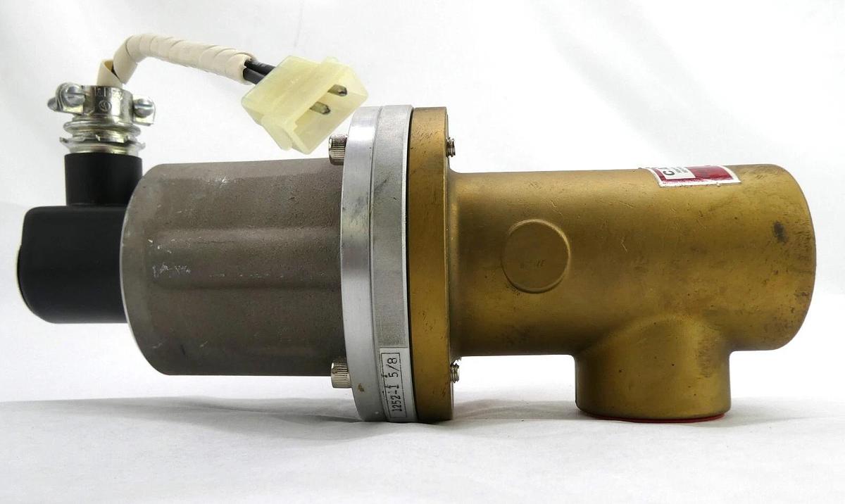Used Varian Vacuum Products 1252-1 5/8 Angle Valve 323X-1 Working Surplus