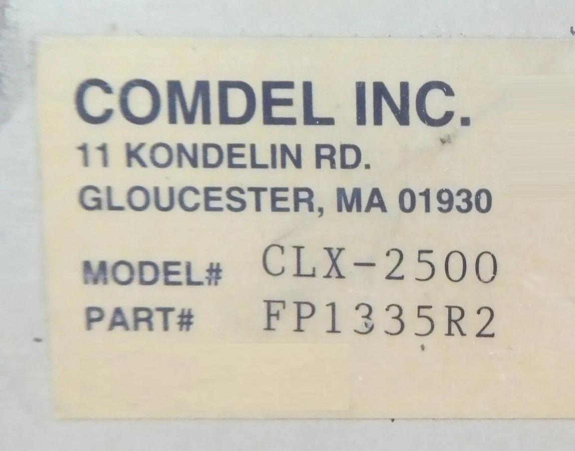 Used CLX-2500 Comdel FP1335R2 350 KHz-LF RF Generator Module Working Surplus