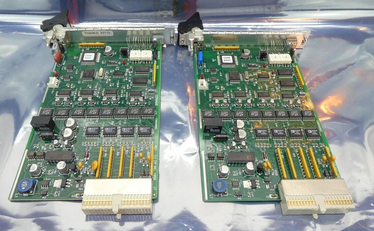 Used DIP 15049602 DeviceNet I/O PCB Card CDN496 AMAT 0190-04397 Lot of 2 Working
