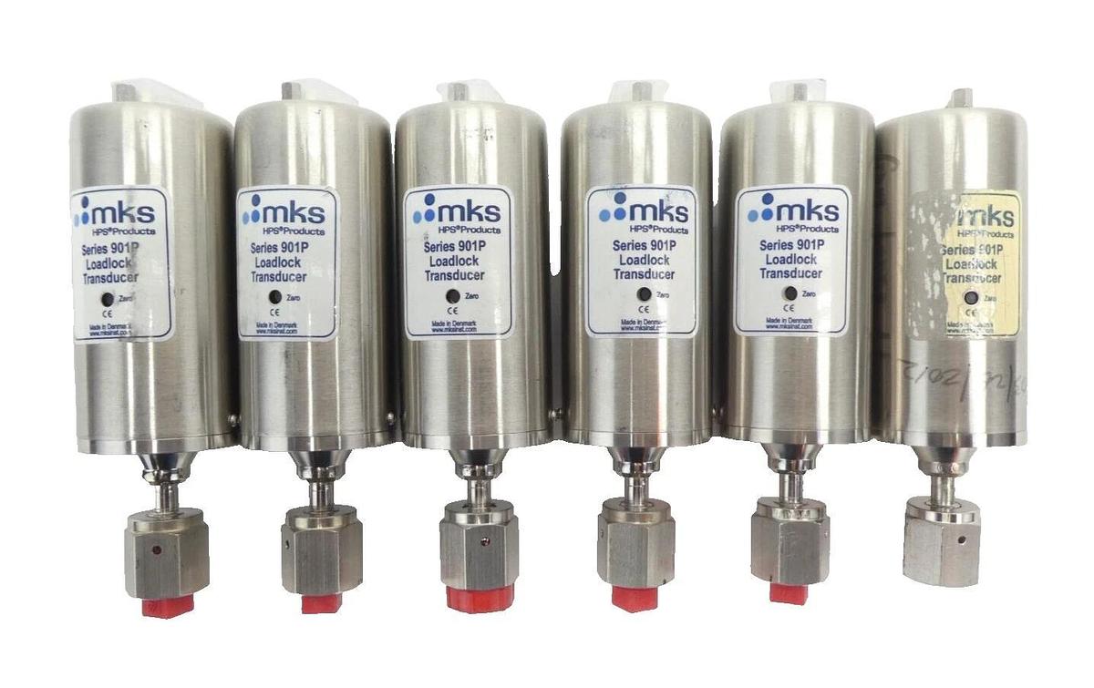 Used MKS Instruments 901P-41-0061 Loadlock Transducer 901P Reseller Lot of 6 Working