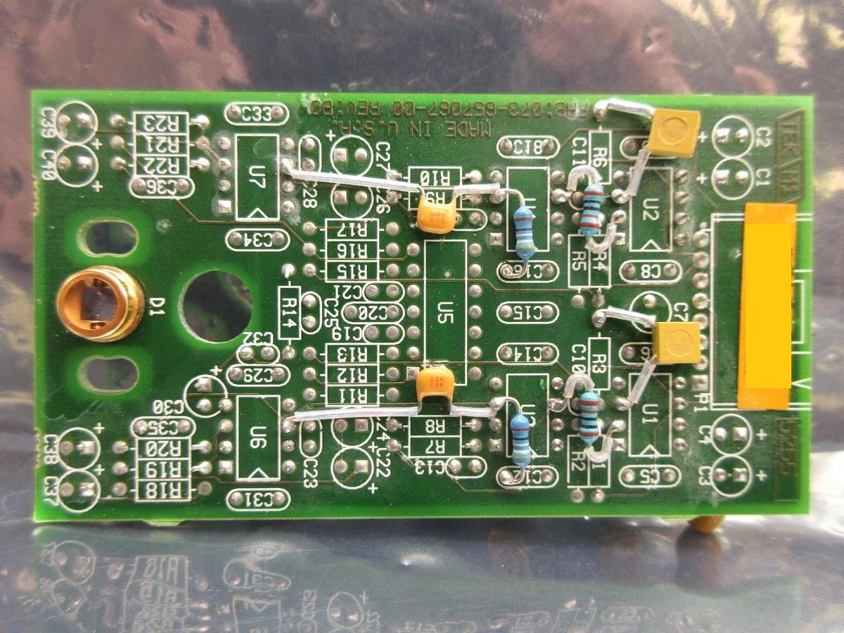 Used KLA Instruments 710-657068-20 AF Pulse Sensor Preamp Board PCB 2132 Used