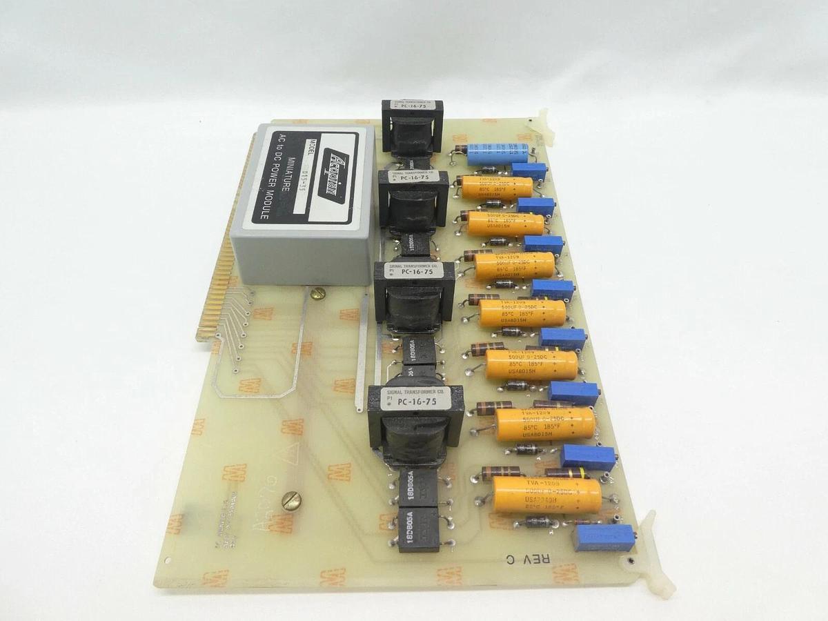 Used Varian Semiconductor VSEA D-F3104001 TC Heater Power Supply PCB Card Rev. C