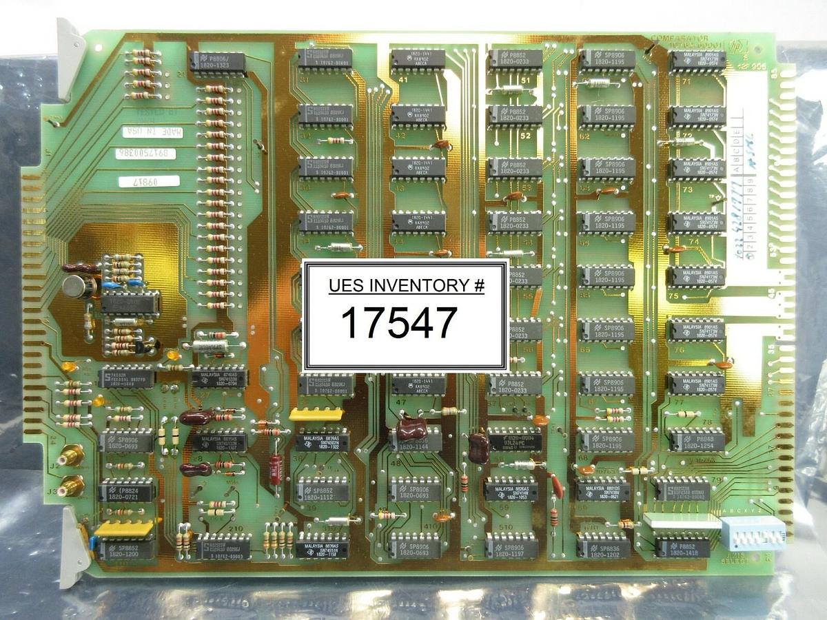 Used HP Hewlett-Packard 10762-60001 Comparator PCB Card ASML 4022.428.1777 PAS Used
