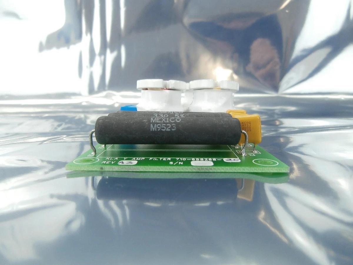 Used KLA Instruments 710-658268-20 Y AMP Filter Board PCB 073-658267-00 2132 Used