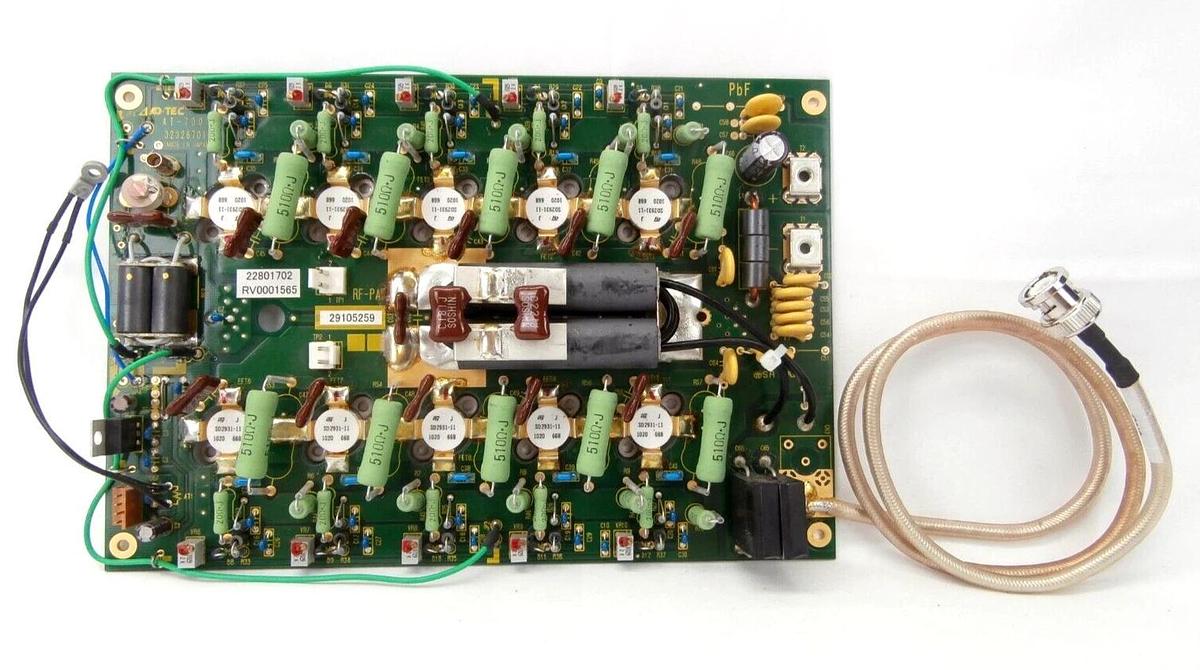 Used ADTEC Plasma Technology 32326701 RF-PA5 Board PCB AT-700 AXR-2000III Spare
