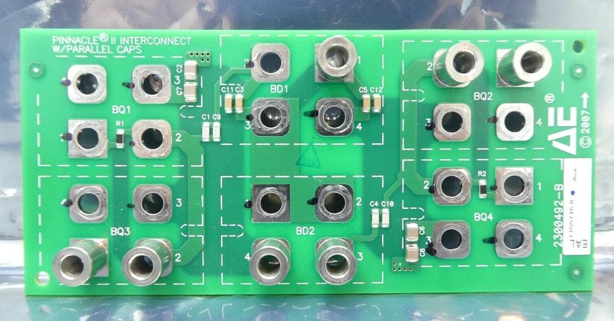 Used AE Advanced Energy 2300492-B Pinnacle II Interconnect PCB 1300736 Lot of 6 Spare