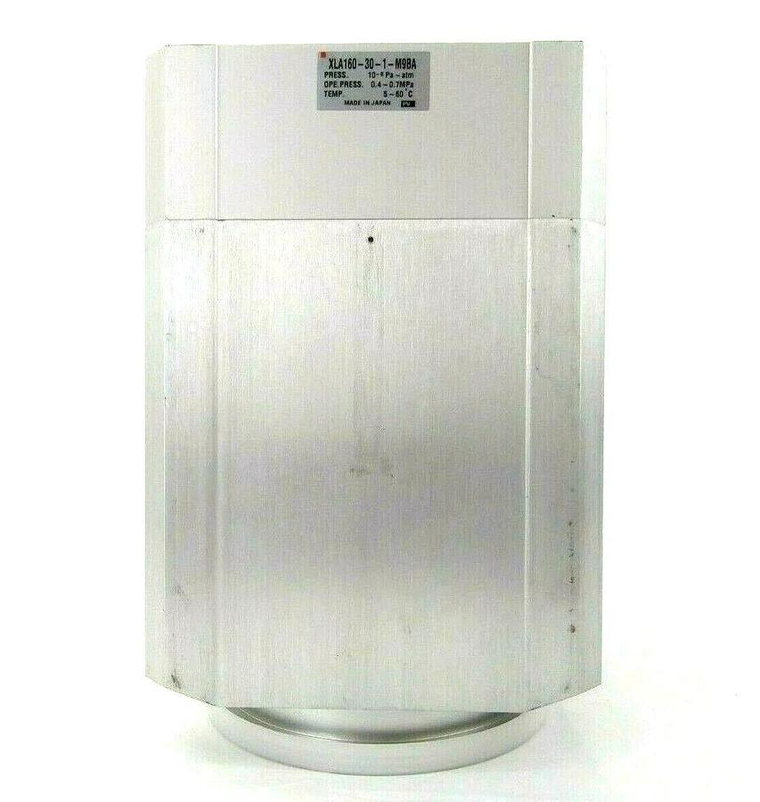 Used SMC XLA160-30-1-M9BA Pneumatic High Vacuum Angle Valve ISO160 Copper Cu Exposed