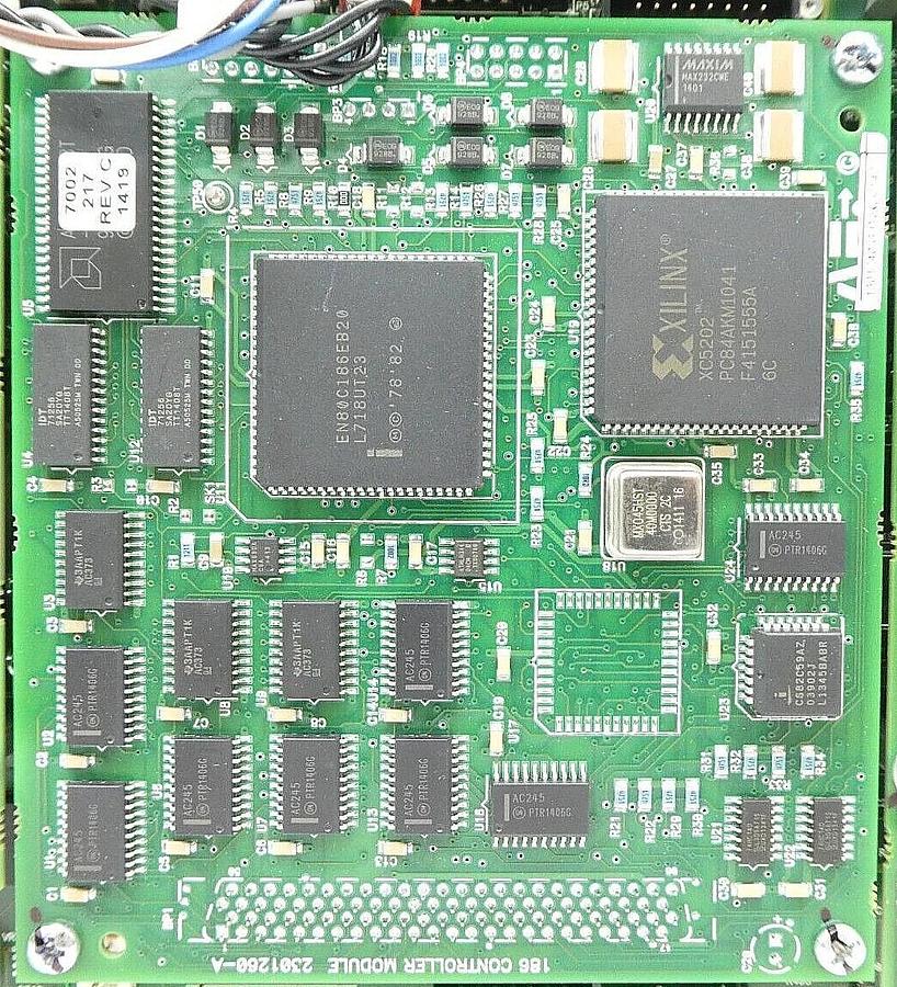 Used AE Advanced Energy 3054108-11 Pinnacle Control PCB Assembly 2301637-A 1301203