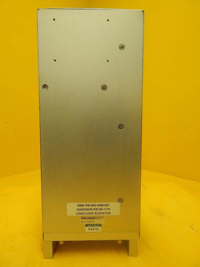 Used Hine Design 853-4290-001 Load Lock Elevator GaSonics 94-1119 810-2140-005A Used