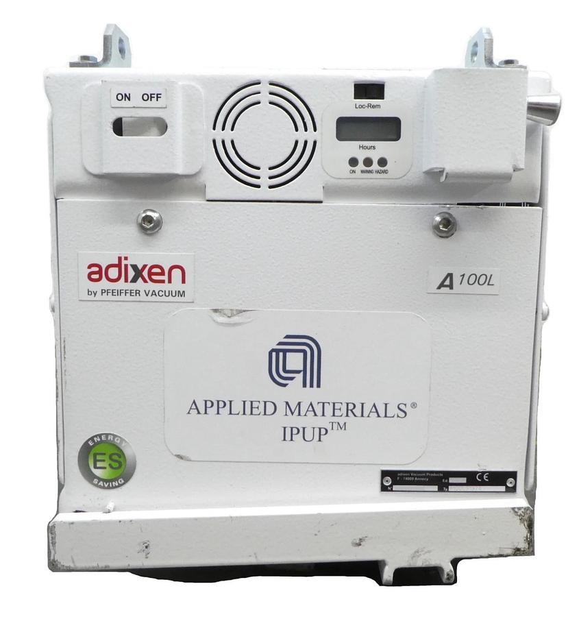 Used IPUP A100L Adixen Pfeiffer A100L51374 Dry Vacuum Pump V3.7 AMAT Leak Spare