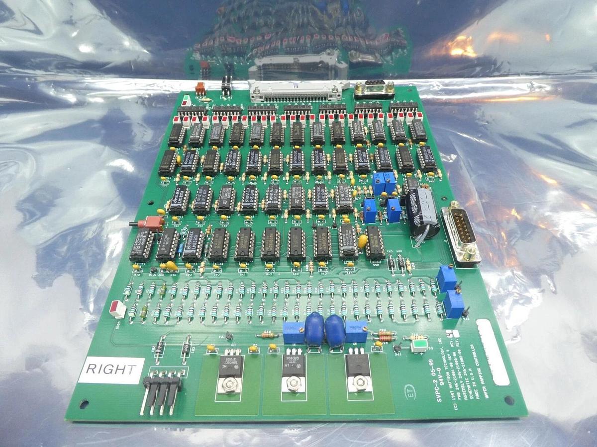 Used Mattson Technology 246-21000-00 Wafer Mapping Controller PCB Rev. 4 Working