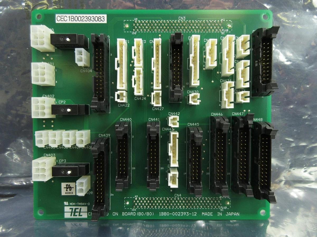 Used TEL Tokyo Electron 1B80-002393-12 CMC Add On Board (80/80) PCB Used Working