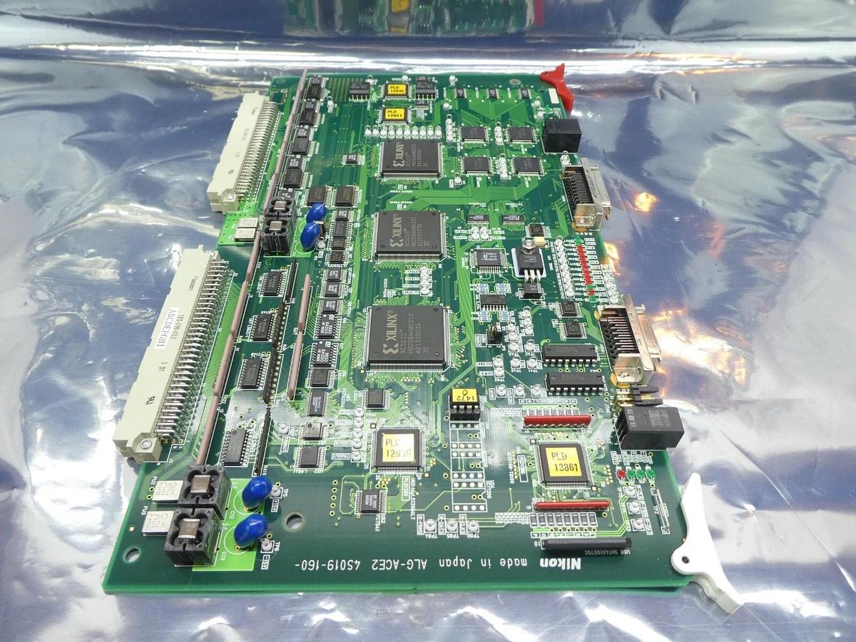 Used Nikon 4S019-160 Interface PCB Card ALG-ACE2 NSR Series Working Surplus