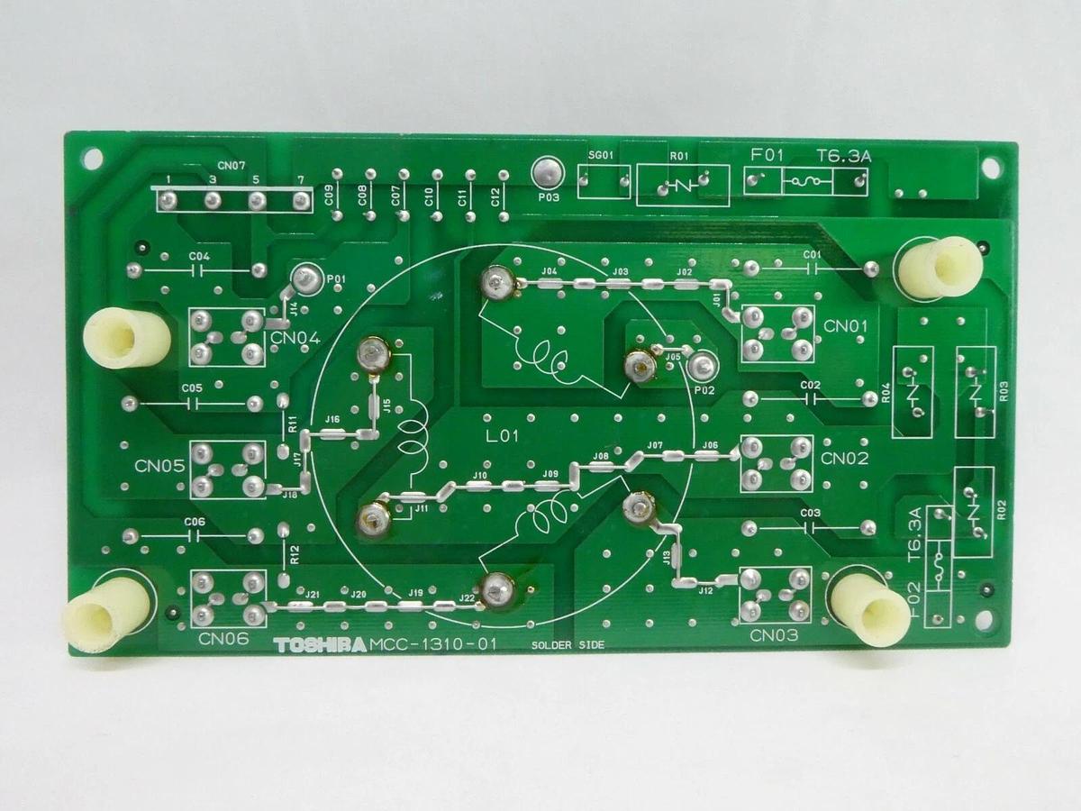 Used Toshiba MCC-1310-01 Transformer Relay Board PCB Working Surplus