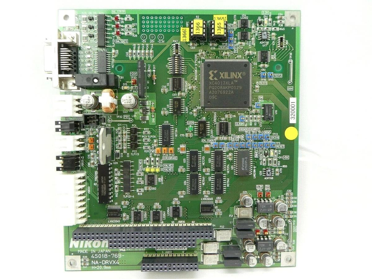 Used Nikon 4S018-769 Driver Board PCB NA-DRVX4 H=20.9mm NSR-S306C DUV Working