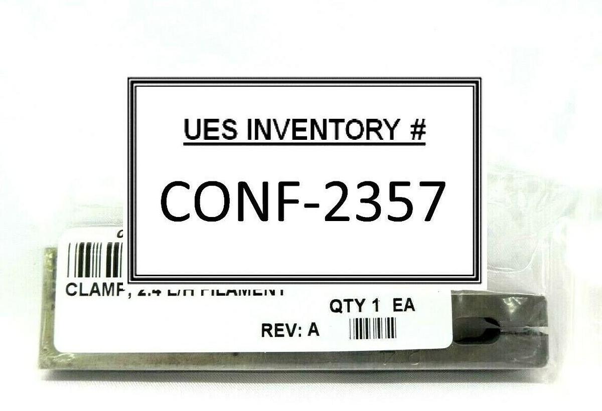 AMAT Applied Materials 0020-82131 2.4 L/H Filament Clamp New Surplus