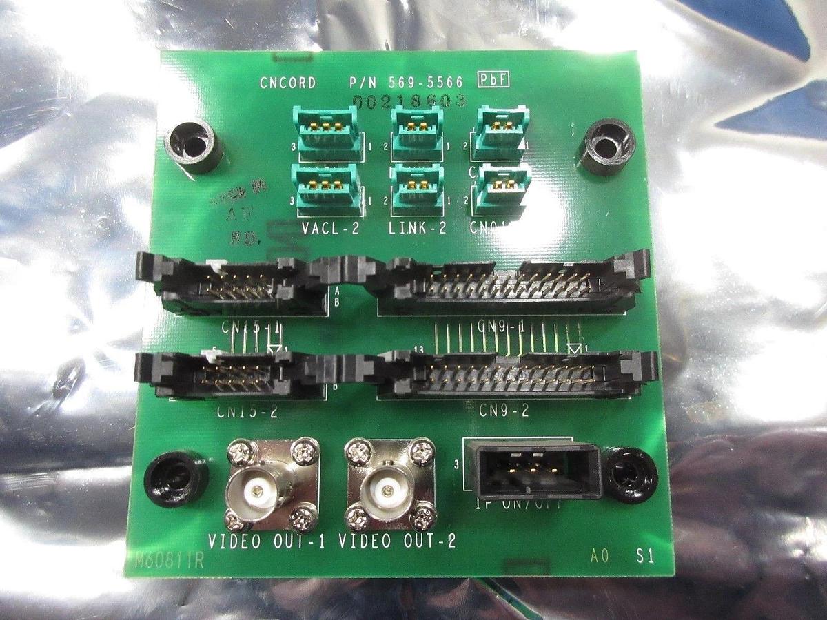 Used Hitachi 569-5566 CNCORD Video Interface Board PCB S-9380 SEM Used Working
