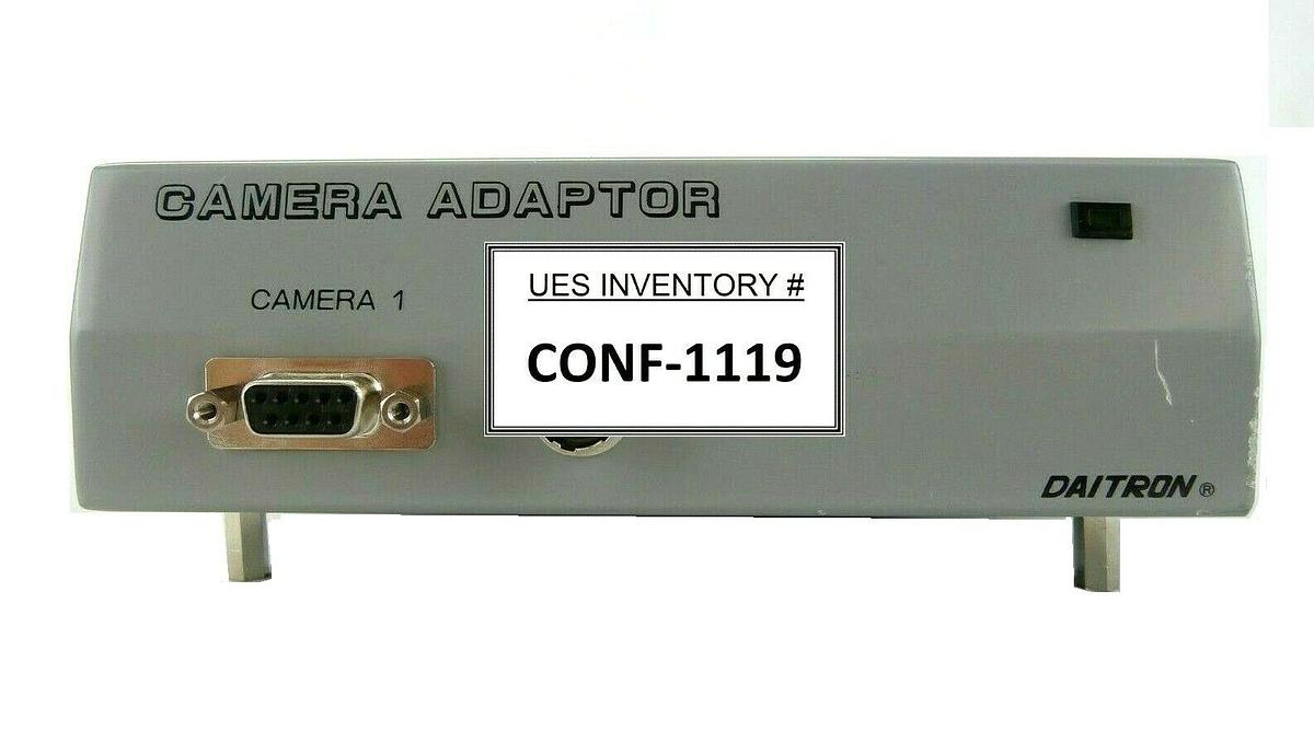 Used Daitron DCA-10A Dual Camera Adaptor JEOL JWS-7555S Working Spare