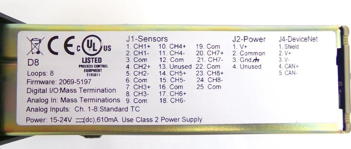 Used AMAT Applied Materials 0190-81245 TB50 Digital I/O PLC Module D8 Lot of 10