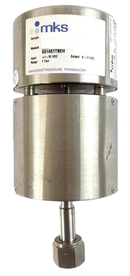 Used MKS Instruments 631A01TBEH Baratron Pressure Transducer Type 631 Working Spare