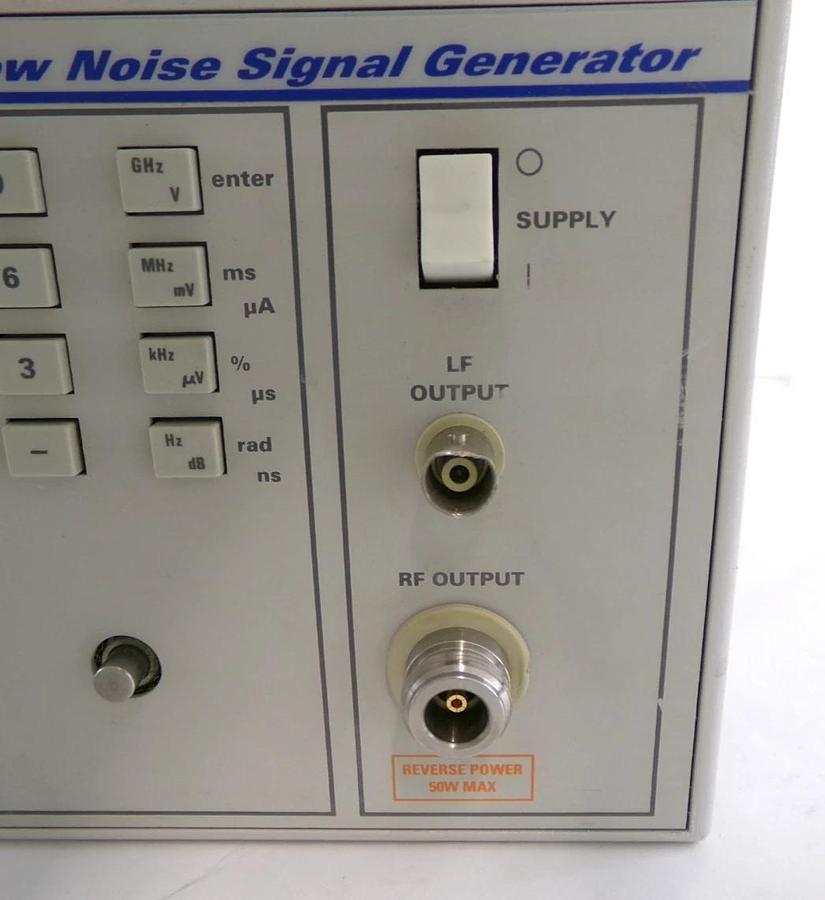 Used IFR 2040 10khz-1.35Ghz Low Noise Signal Generator 9.15 Opt. 2 Dented As-Is Spare