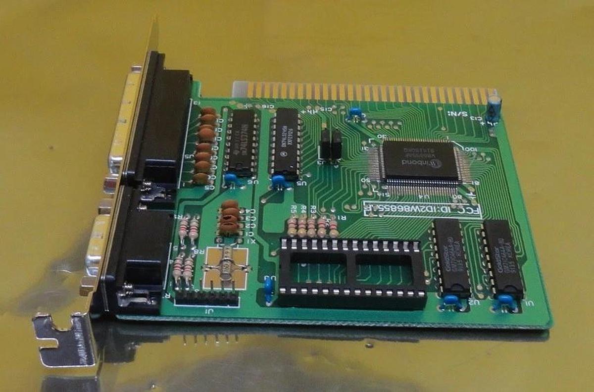 Used Winbond ID2W86855AF Graphics Card PCB W86855AF Used Working