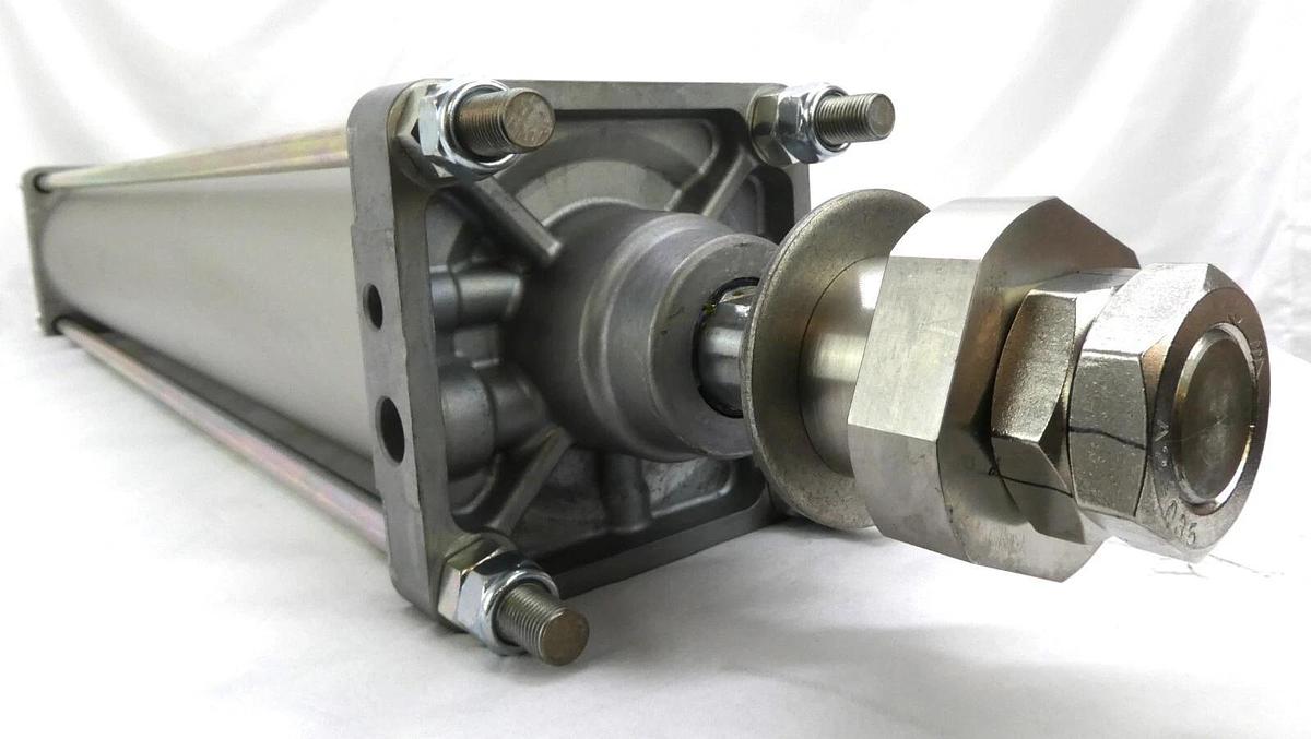 Used SMC CDS2B125TN-650-DUX00227 Tie Rod Pneumatic Air Cylinder Cs2 Working Surplus