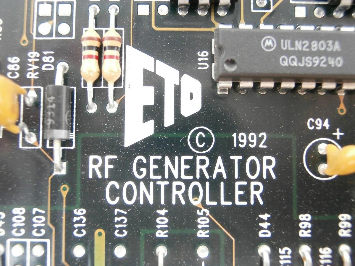 Used ETO Ehrhorn Technological Operations ABX-X228 RF Generator Controller PCB Rev 13