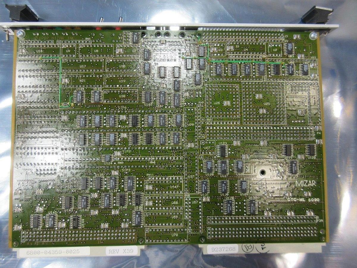 Used Mizar 6800-04359-0025 PCB Card 7130 CPU Used Working