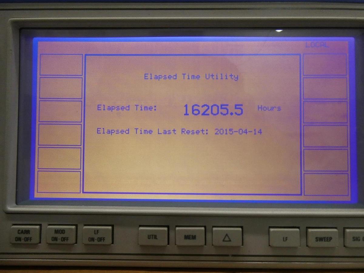 Used IFR 2040 10khz-1.35Ghz Low Noise Signal Generator 9.15 Option 2 Dented Surplus