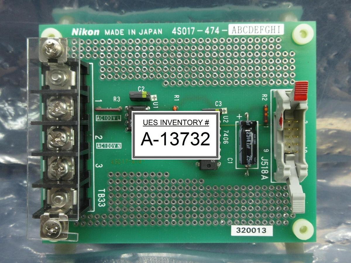 Used Nikon 4S017-474 Interface Board PCB NSR System Used Working