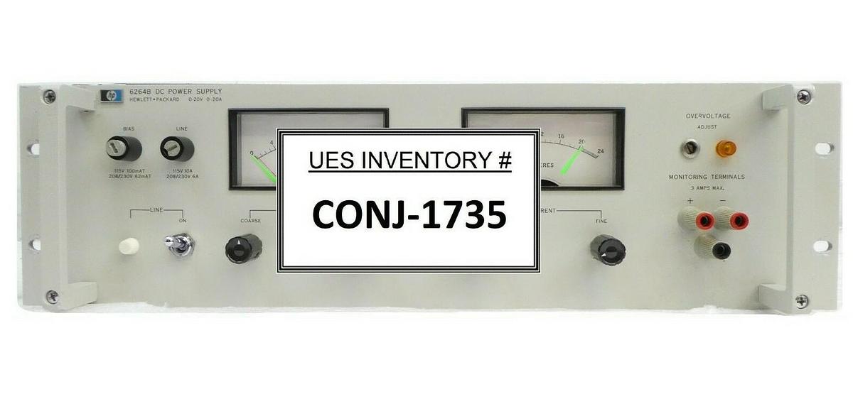 Used HP Hewlett-Packard 6264B Power Supply Varian 7859500000 Agilent VSEA Working
