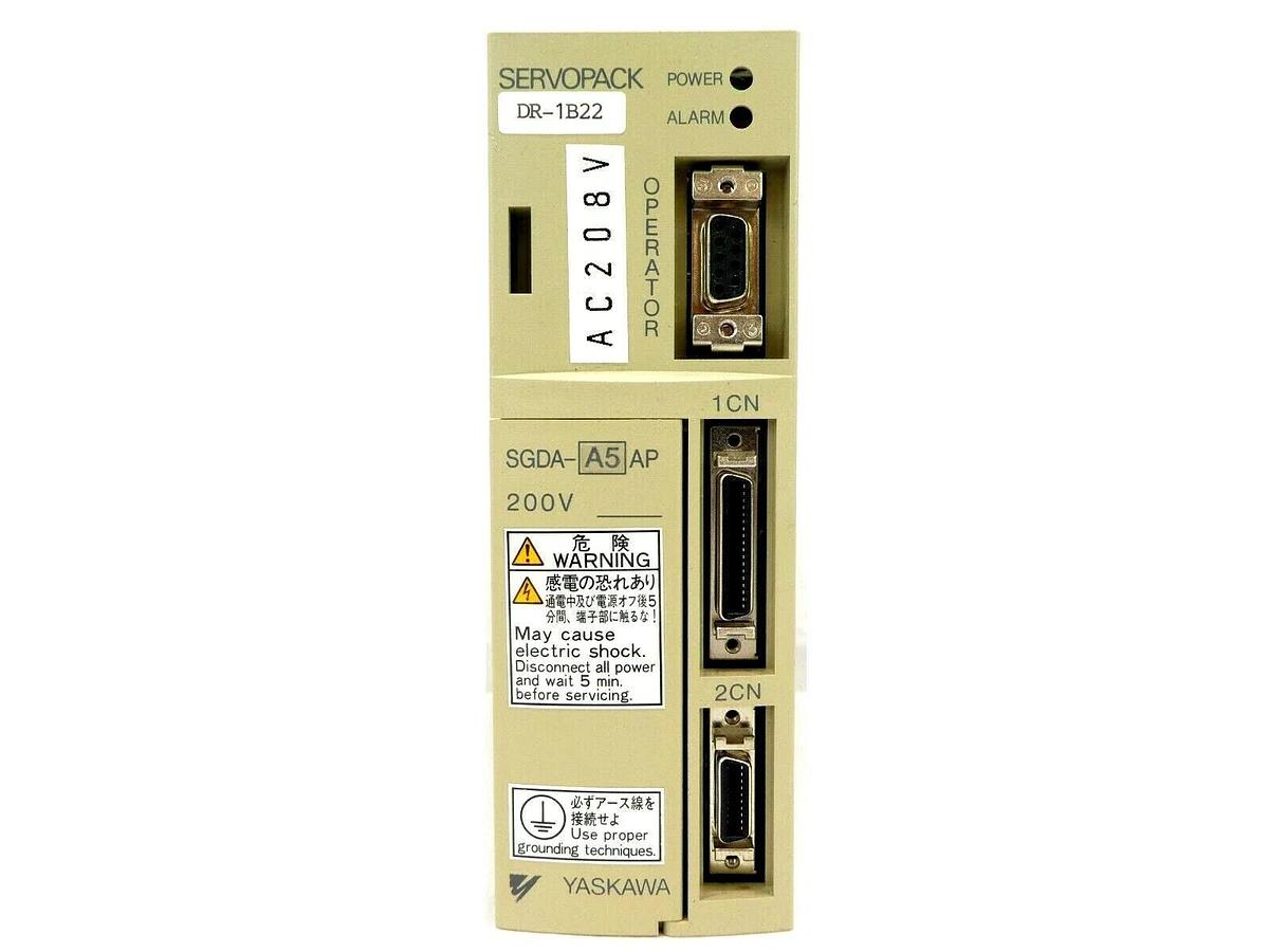 Used Yaskawa Electric SGDA-A5AP Servo Drive SERVOPACK Working Surplus
