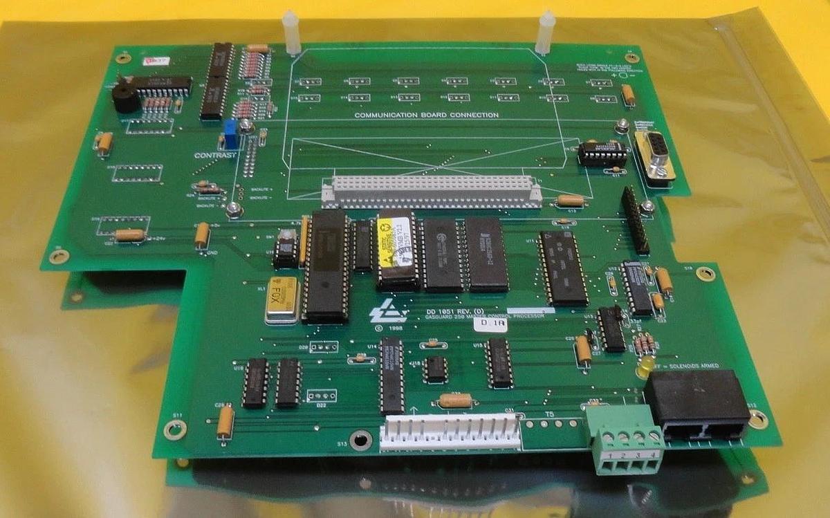 Used Air Products DD 1051 Gasguard 250 Master Control Processor PCB Used Working