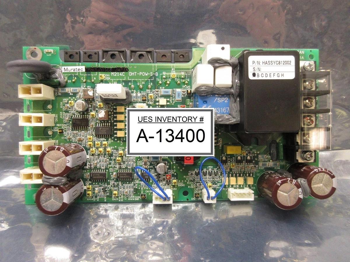 Used Muratec HASSYC812002 Power Relay Board PCB OHT-POW-S-B M214C Used Working