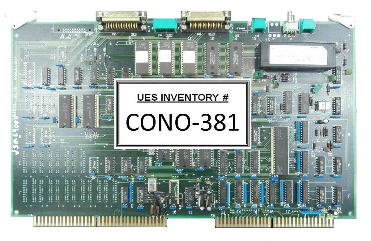 Used JEOL AP002129(01) Processor Board PCB Card MPU PB JSM-6400F Working Surplus