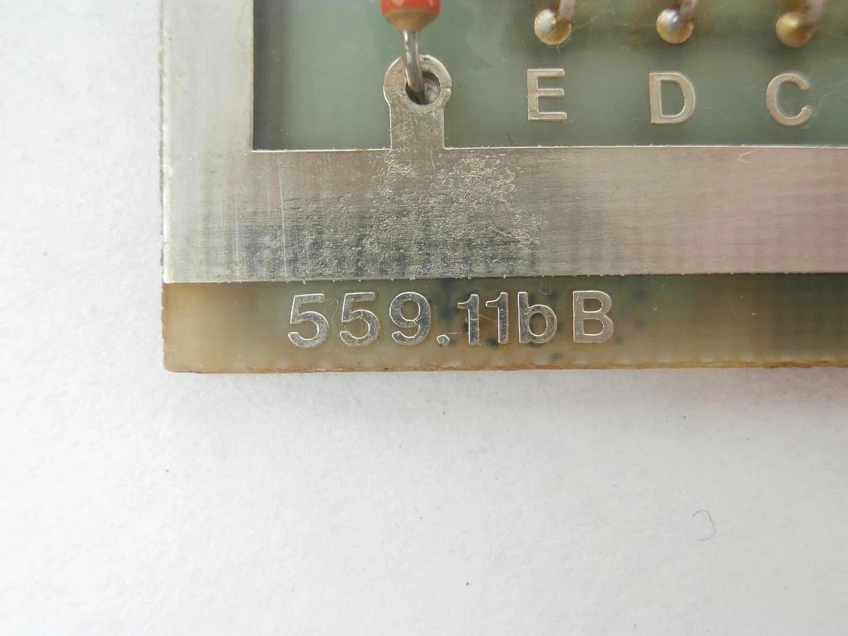 Used Karl Suss 455-60-11 PCB Card 559.11bA MJB 55 Wafer Mask Aligner Working Surplus