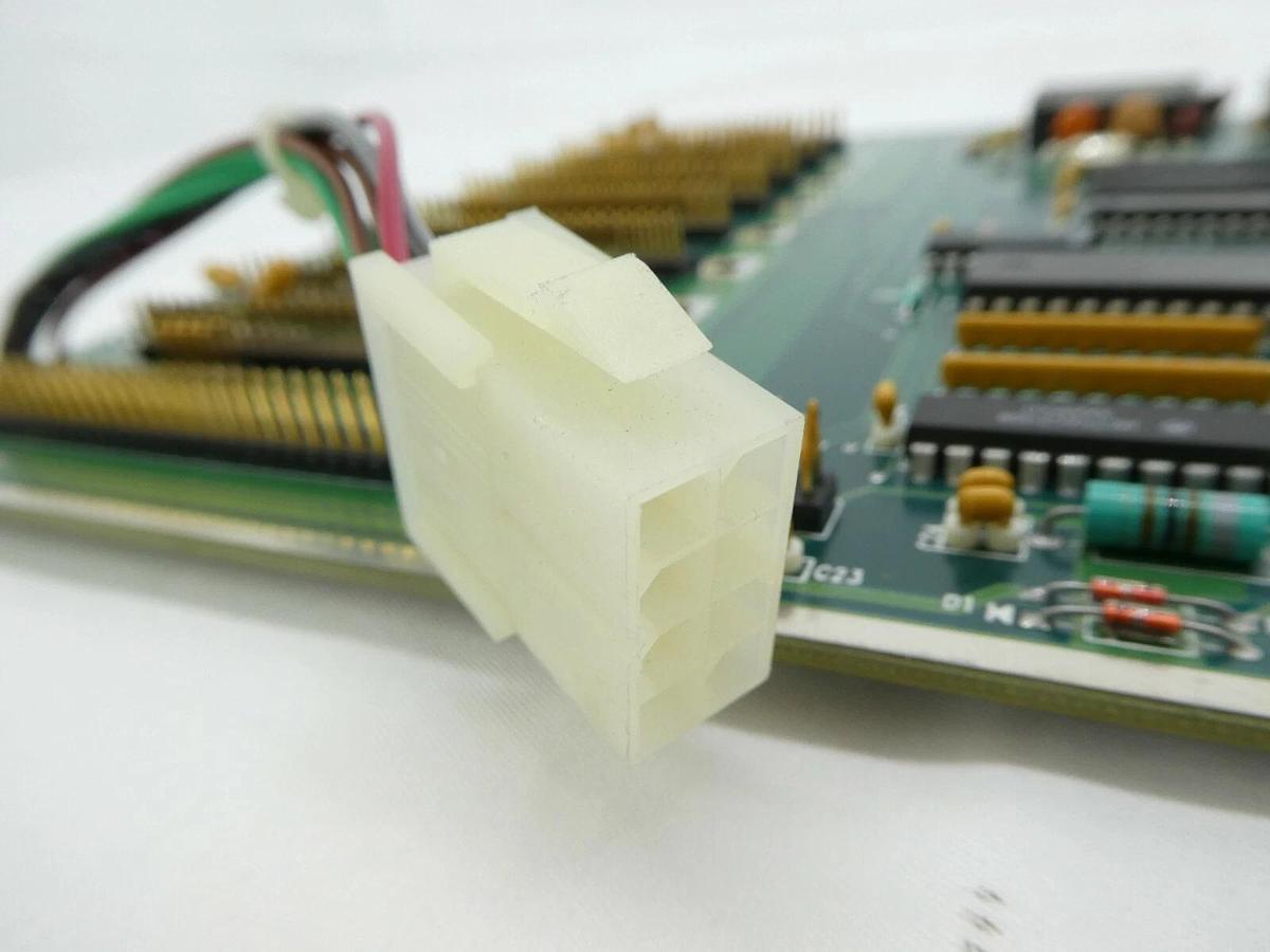 Used Brooks Automation 116199 Interface Board Backplane PCB Working Surplus