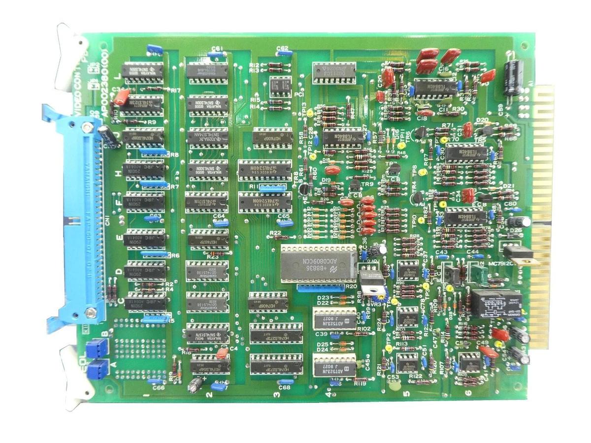 Used JEOL AP002380(00) Video Control PCB Card VIDEO CONT(3)PB JSM-6300F SEM Working