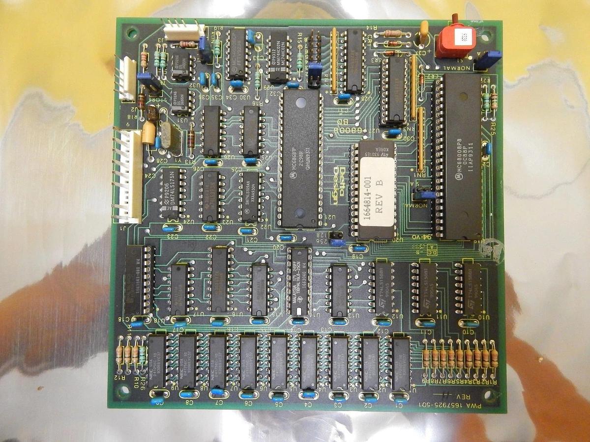 Used Delta Design 1657925-501 68008 Processor Board PCB 1664814-001 Working Surplus