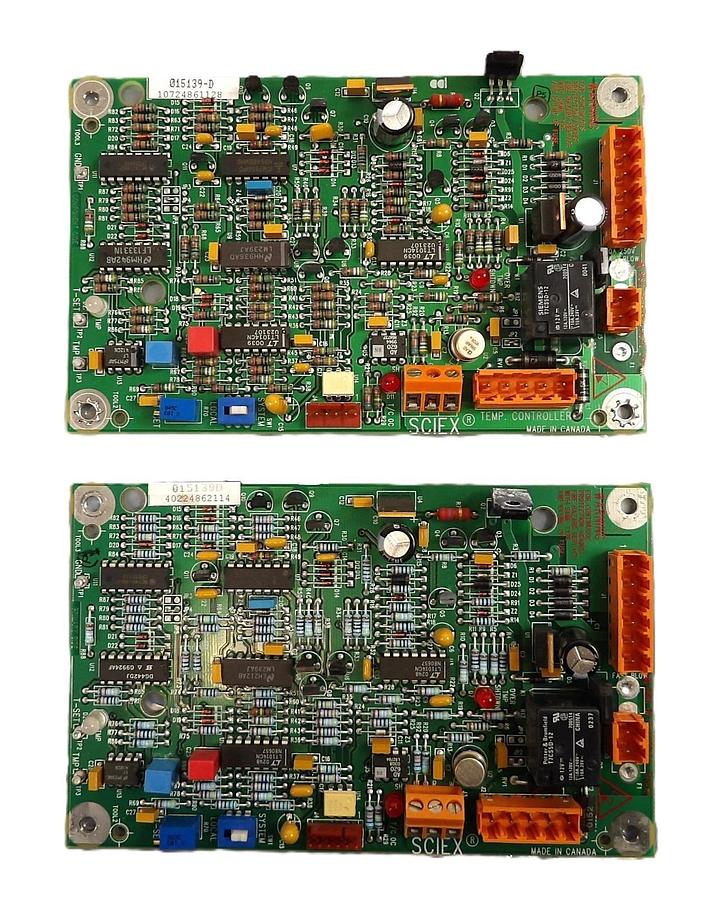 Used AB Sciex 015139 Temperature Controller PCB API 3000 Reseller Lot of 2 Working