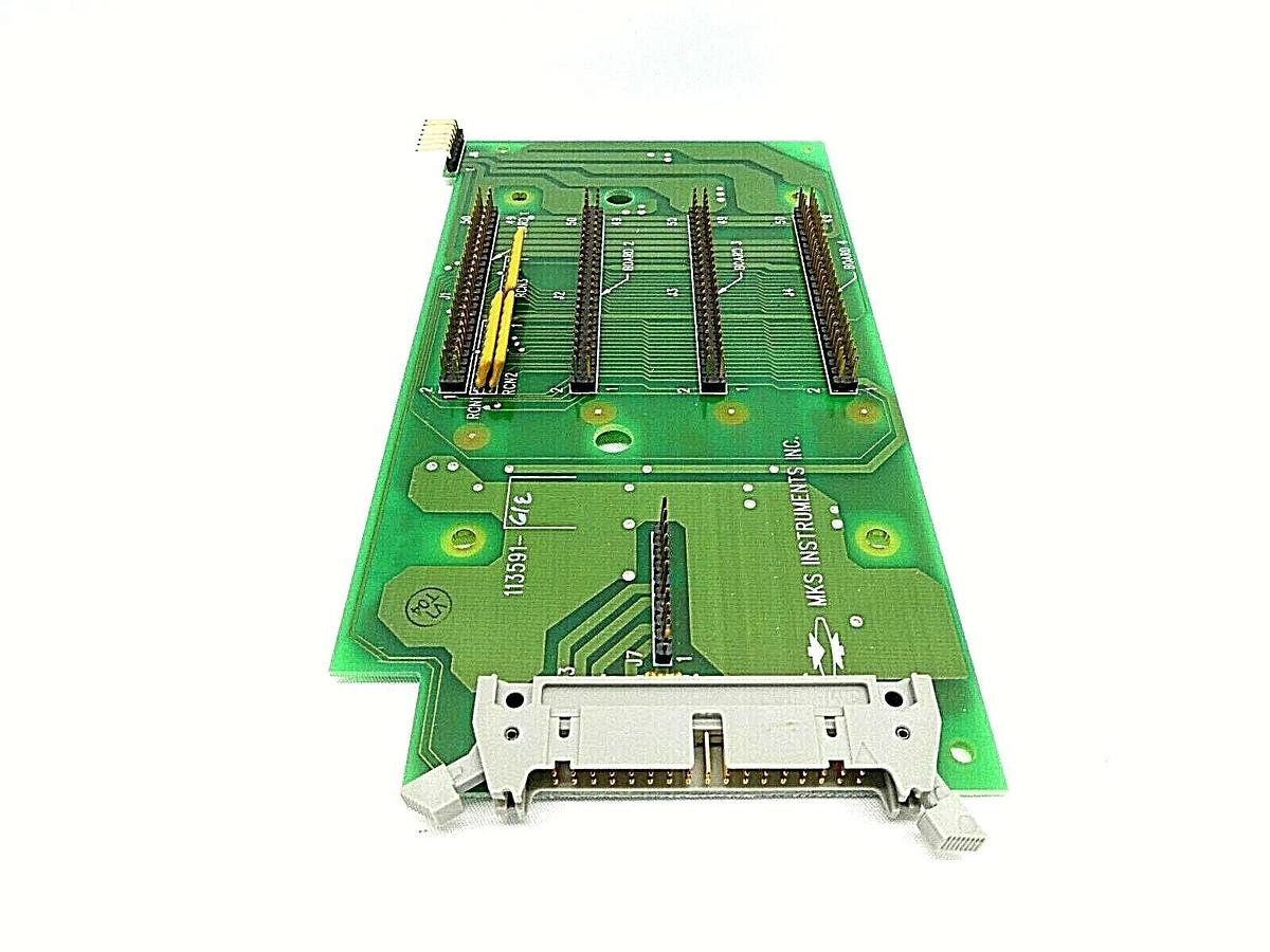 Used MKS Instruments 113591-G1E Backplane Board PCB 113591-G1-E Working Surplus