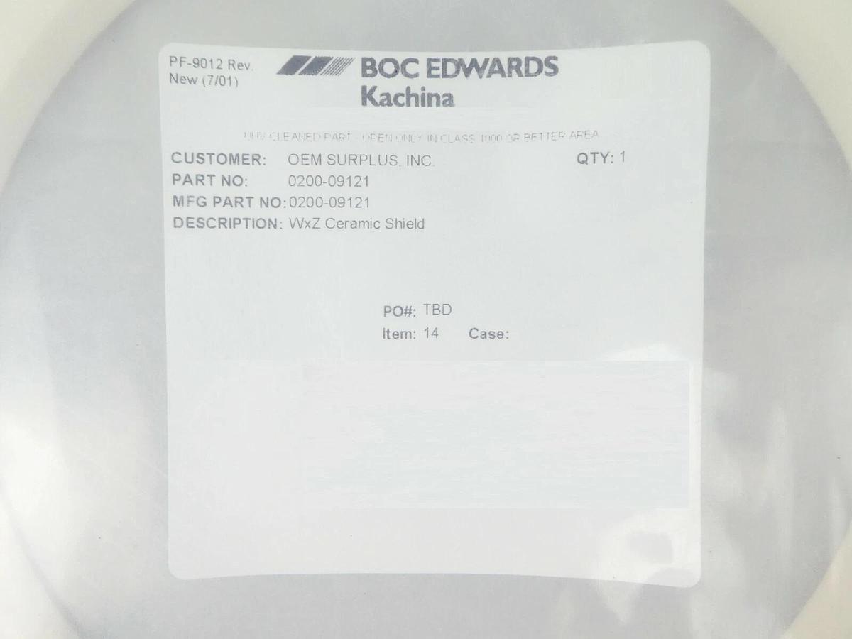 Refurbished AMAT Applied Materials 0200-09121 WxZ Ceramic Shield 4,5,6 BW OEM Refurbished