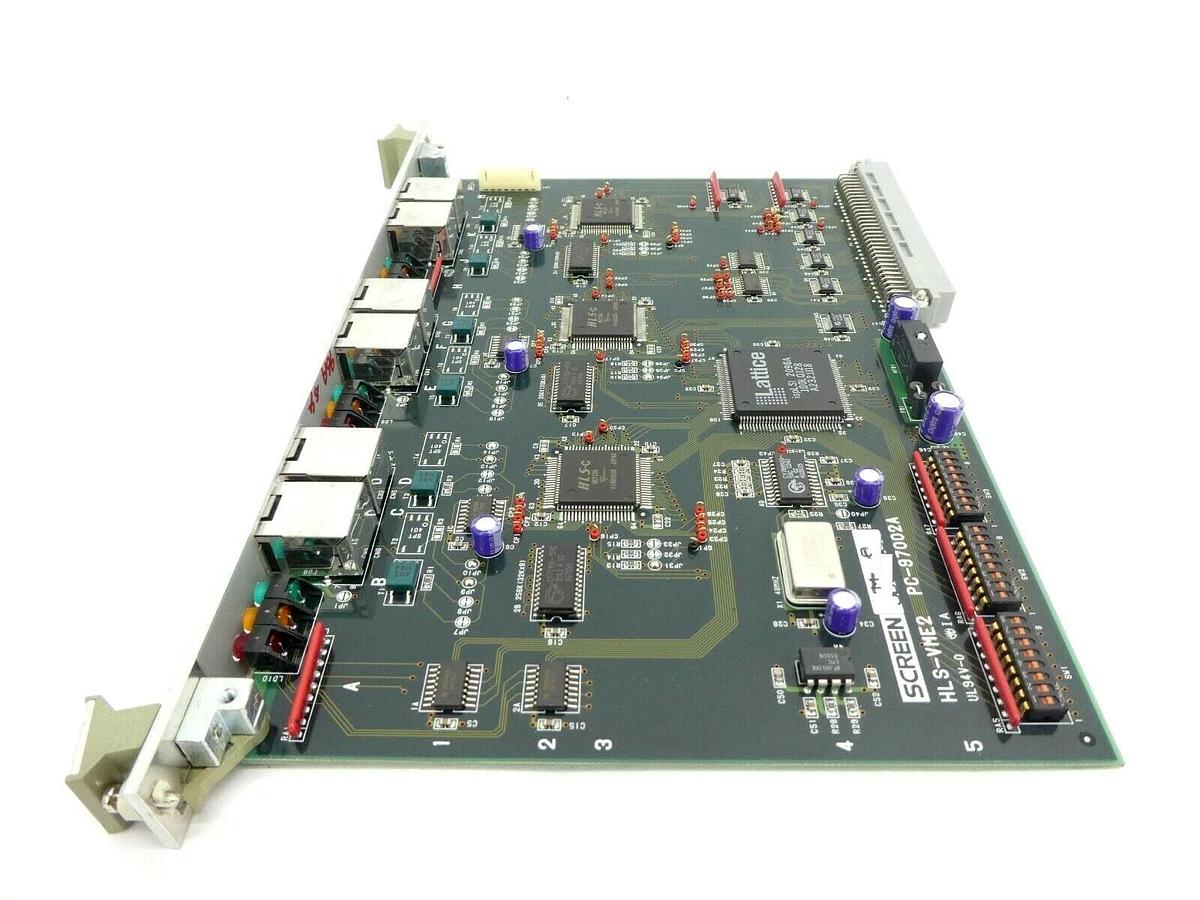 Used DNS Dainippon Screen PC-97002A Control VME Bus PCB Card HLS-VME2 SL-1011 FC-3000