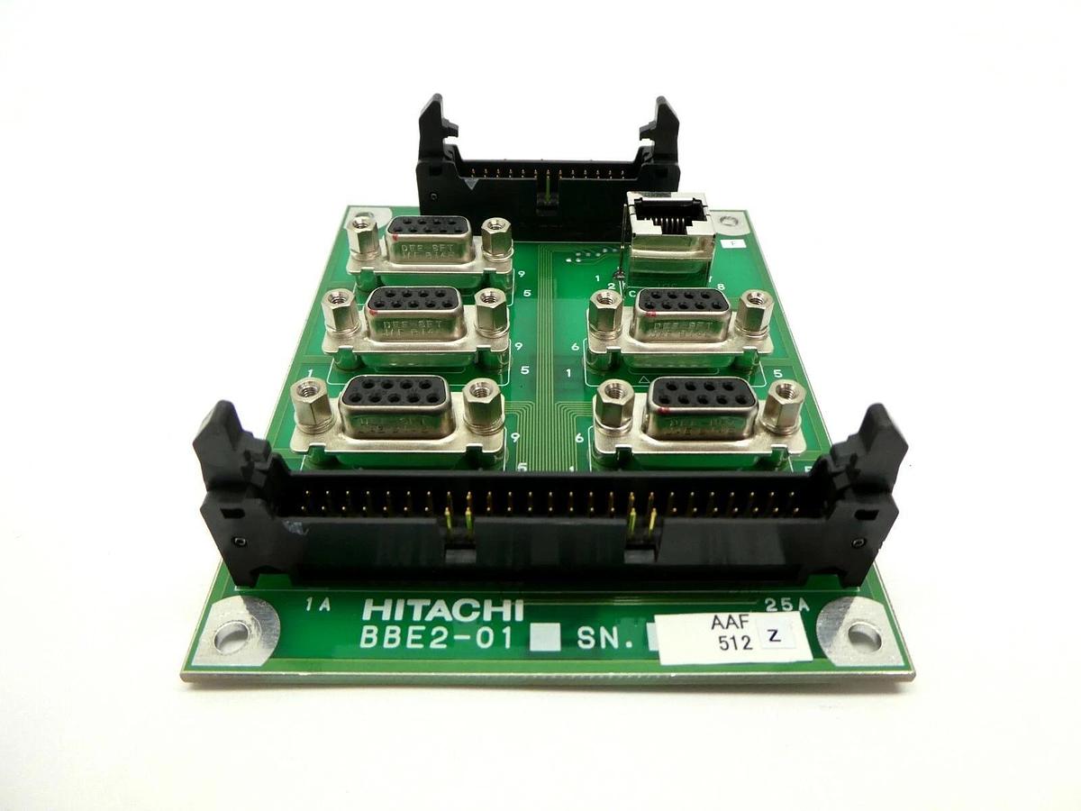 Used Hitachi BBE2-01 Interface Board PCB M-712E Shallow Trench Etcher Working Spare
